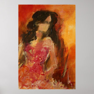 Ein kleiner Glamour drucken Poster