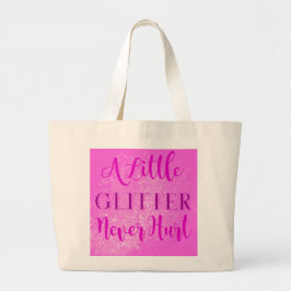 Ein kleiner Glitzer schadet nie der Tote Tasche