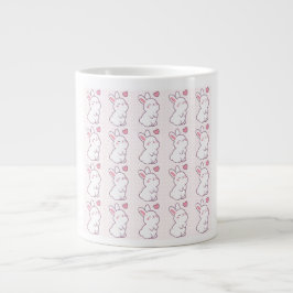 Ein kleiner Hase aus Gefühlen Jumbo-Tasse