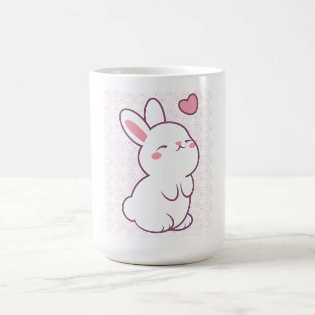 Ein kleiner Hase aus Gefühlen Kaffeetasse (Mittel)