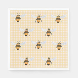 Ein kleiner Honey Napkin Serviette