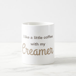 Ein kleiner Kaffee mit meiner Creme Kaffeetasse