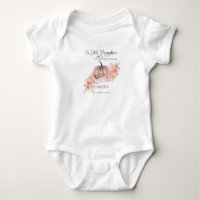 Ein kleiner Kürbis blüht Pink Baby Girl