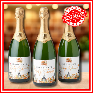 Ein kleiner Kürbis Herbst Floral Baby Shower