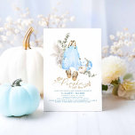 Ein kleiner Kürbis ist auf dem Weg zur Kinderdusch Einladung<br><div class="desc">Die niedliche und süße Babydusche "A LITTLE PUMPKIN IS ON THE THE WAY!" lädt ein bezauberndes Kinderschuhpaar,  ein Baby-Blue Bodysuit,  weich-braune Pampas Gras,  Eukalyptus-Blätter und blaue Kins.</div>