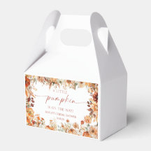 Ein Kleiner Kürbis Rustikale Florale Babyparty