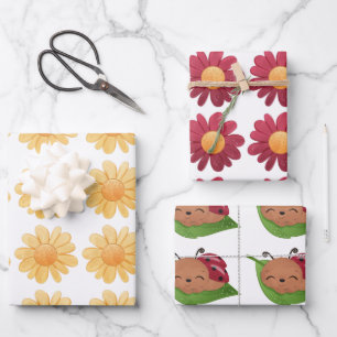 Ein kleiner Liebe-Bug Geschenkpapier Set