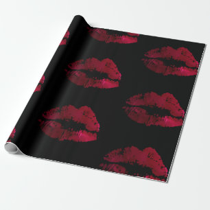 Ein kleiner Lippenstift Geschenkpapier