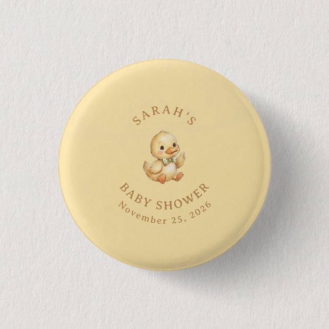 Ein kleiner Quack Button (Vorderseite)