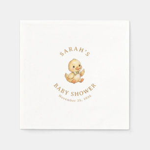 Ein kleiner Quack Serviette