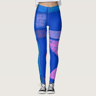 Ein kleiner Raum in Venedig von Paul Klee, Abstrak Leggings