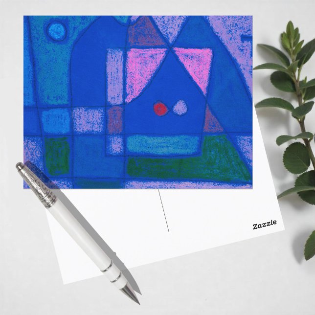 Ein kleiner Raum in Venedig von Paul Klee, Abstrak Postkarte (Von Creator hochgeladen)