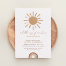 Ein kleiner Ray der Sonnenschein-Boho-Babydusche