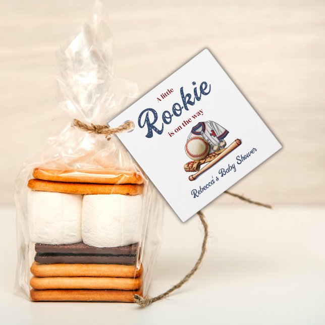 Ein kleiner Rookie auf dem Weg - Baseball Baby Dus Geschenkanhänger (Von Creator hochgeladen)