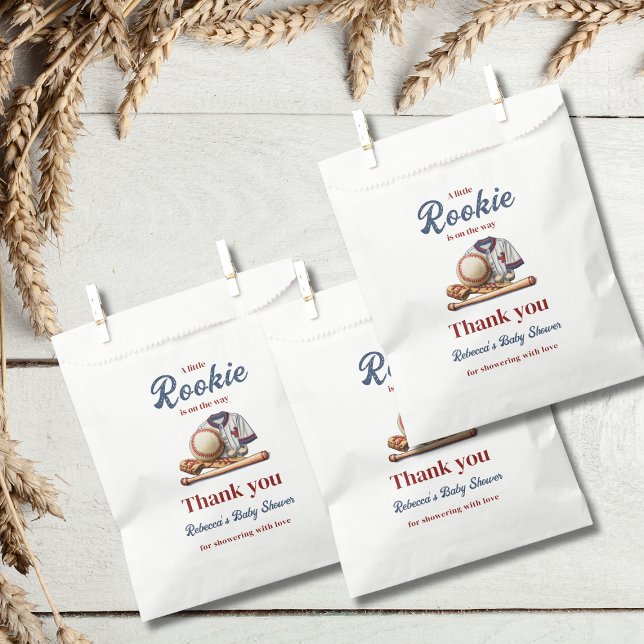 Ein kleiner Rookie auf dem Weg - Baseball Baby Dus Geschenktütchen (Von Creator hochgeladen)