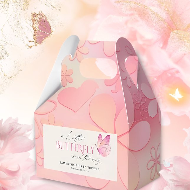 Ein kleiner Schmetterling ist auf dem Weg Baby Dus Geschenkschachtel (Von Creator hochgeladen)