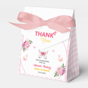 Ein kleiner Schmetterling ist auf dem Weg Mädchen Geschenkschachtel