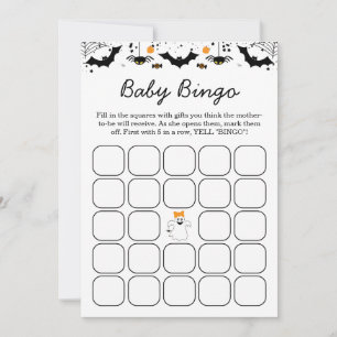 Ein kleiner Schrei kommt bald Orange Mädchen-Baby- Einladung