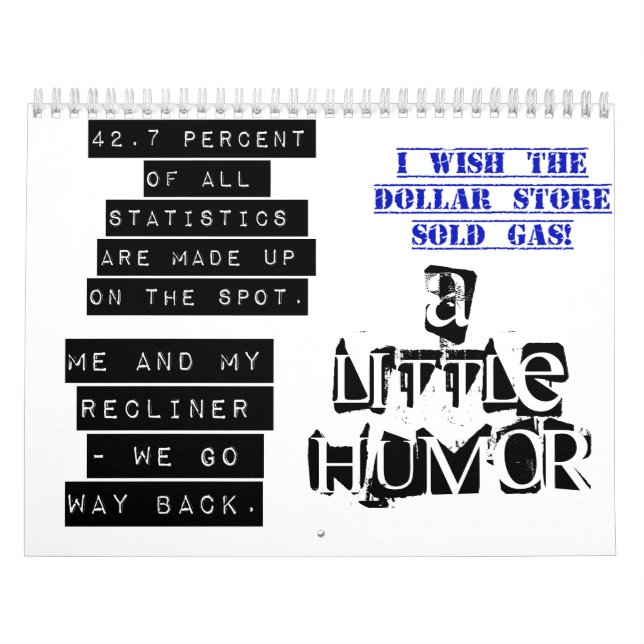 Ein kleiner Spaß Kalender (Titelbild)