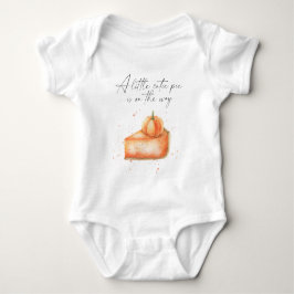 "Ein kleiner Süsse-Kuchen ist unterwegs" Babydusch Baby Strampler