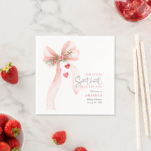 Ein kleiner Sweetheart Pink Schleife Valentine Bab