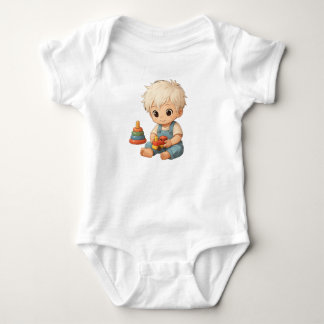 Ein kleiner T - Shirt mit lustigen Bildern für Kin