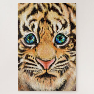 Ein kleiner Tiger - Zeichnend Kunstsammlung
