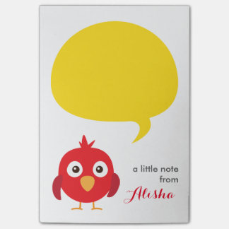 ein kleiner Vogel sagte mir | Post-Itanmerkungen Post-it Klebezettel