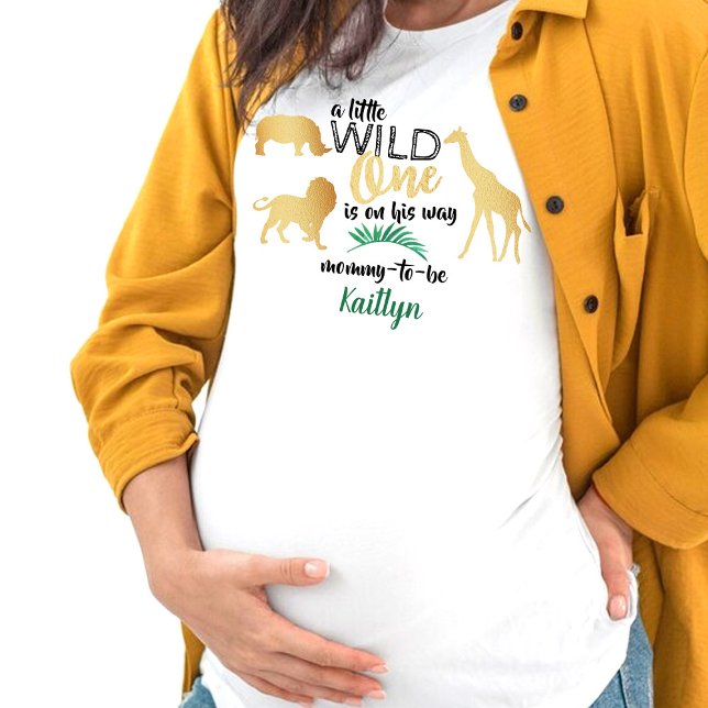 Ein kleiner Wilder ist unterwegs mit einer Babydus T-Shirt (Von Creator hochgeladen)