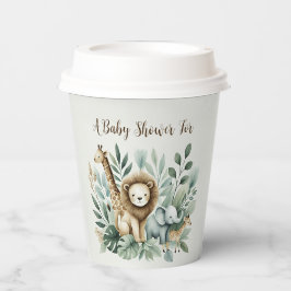 Ein kleiner Wilder Pappbecher