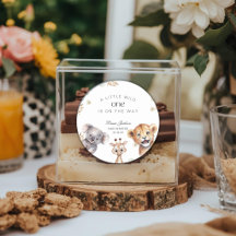 Ein kleiner Wilder Safari-Baby-Tiere Baby-Party