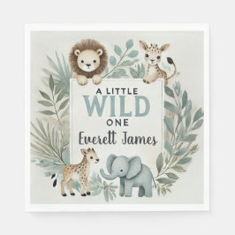 Ein kleiner Wilder Serviette