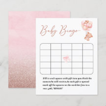 Ein kleines Baby-Duschbingo-Spiel