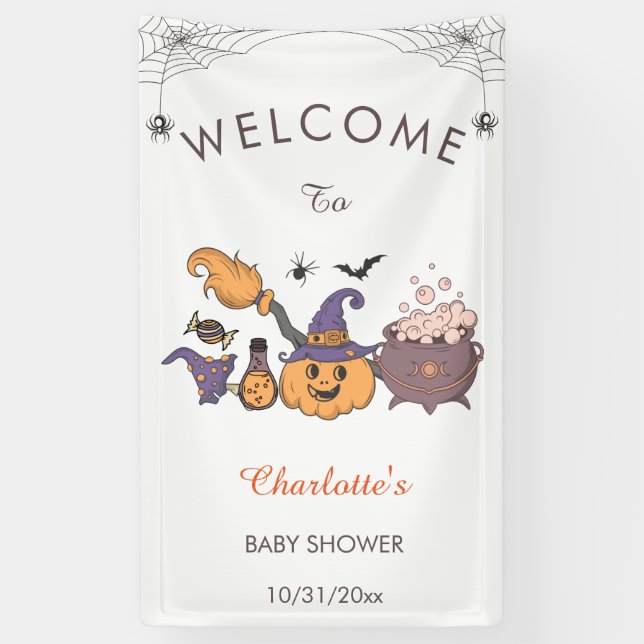 Ein kleines Babyduschbecken Banner (Vertikal)