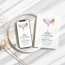 Ein kleines bisschen älter Purple Martini Luxus-Ge