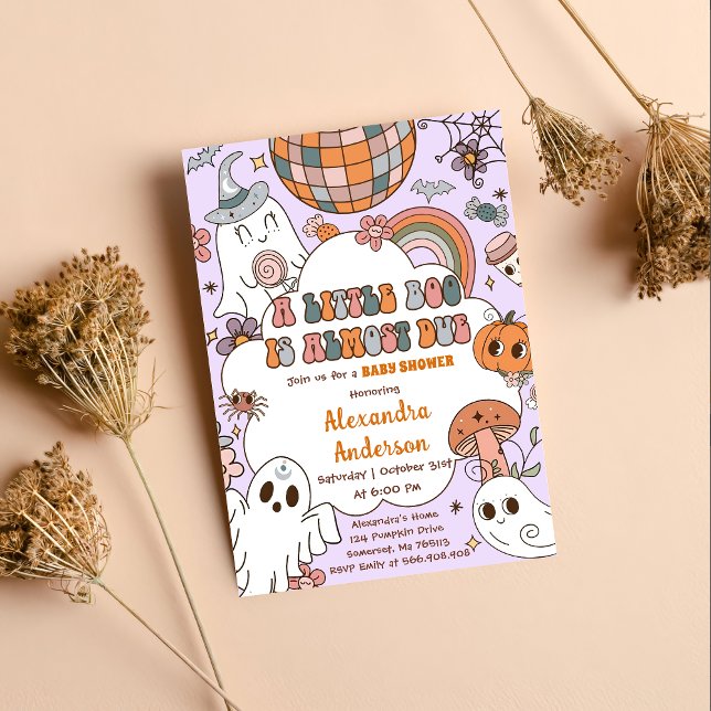 Ein kleines Boo-Baby-Halloween-Party Einladung (Von Creator hochgeladen)