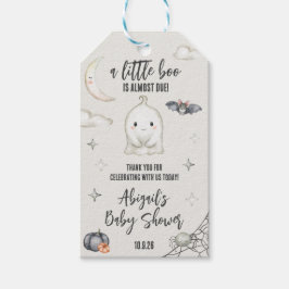 Ein kleines BOO ist fast fällig! Halloween-Kinderd Geschenkanhänger