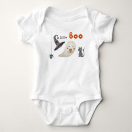 Ein kleines Boo ist fast schon wegen Babydusche Baby Strampler