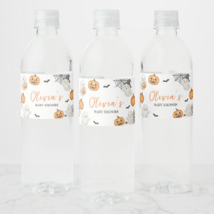 Ein kleines Boo Pumpkin Halloween Kinderdusche