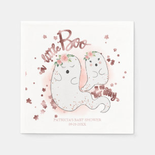 Ein kleines Boo Süße Halloween Mädchen Baby-Party Serviette
