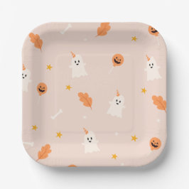 Ein kleines Boot fast fällig Babydusche Pappteller