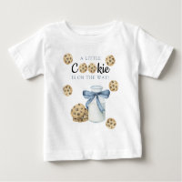 Ein kleines Cookie ist auf dem Weg Babydusche