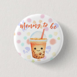 Ein kleines Cu-Tea Bubble Tea - bald Mama Button