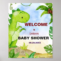 Ein kleines Dino hatcht bald! Babyparty