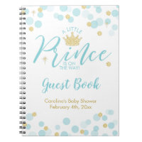 Ein kleines Gast-Buch Prinz-Babyparty