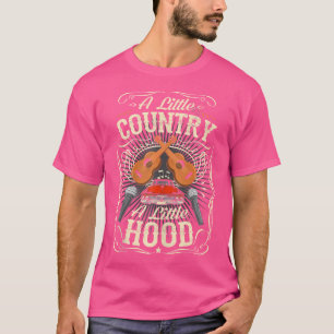 Ein kleines Land ein kleiner Hood Western Hip Hop T-Shirt