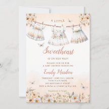 Ein kleines Liebchen Boho Kleidung Girl Baby Dusch