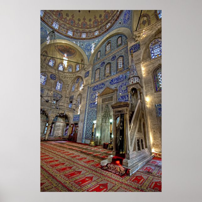 Ein kleines Paradies; Sokollu Mehmet Pasha Moschee Poster (Vorne)