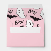 Ein kleines, pinkfarbenes Halloween-Kinderduschen