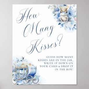 Ein kleines Prince Royal Blue Duwer Kisses Poster
